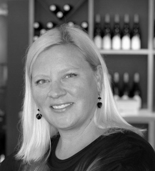 Photo of Kimberly Zacharias, she handles Winery Promotions for Black Star Farms.