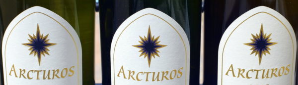 Bottles showing Arcturos and logo star only.