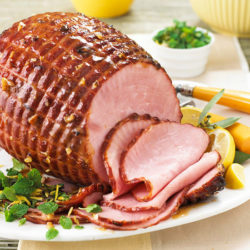 Photo of sliced ham, one of the offerings at our Mother's Day Brunch.