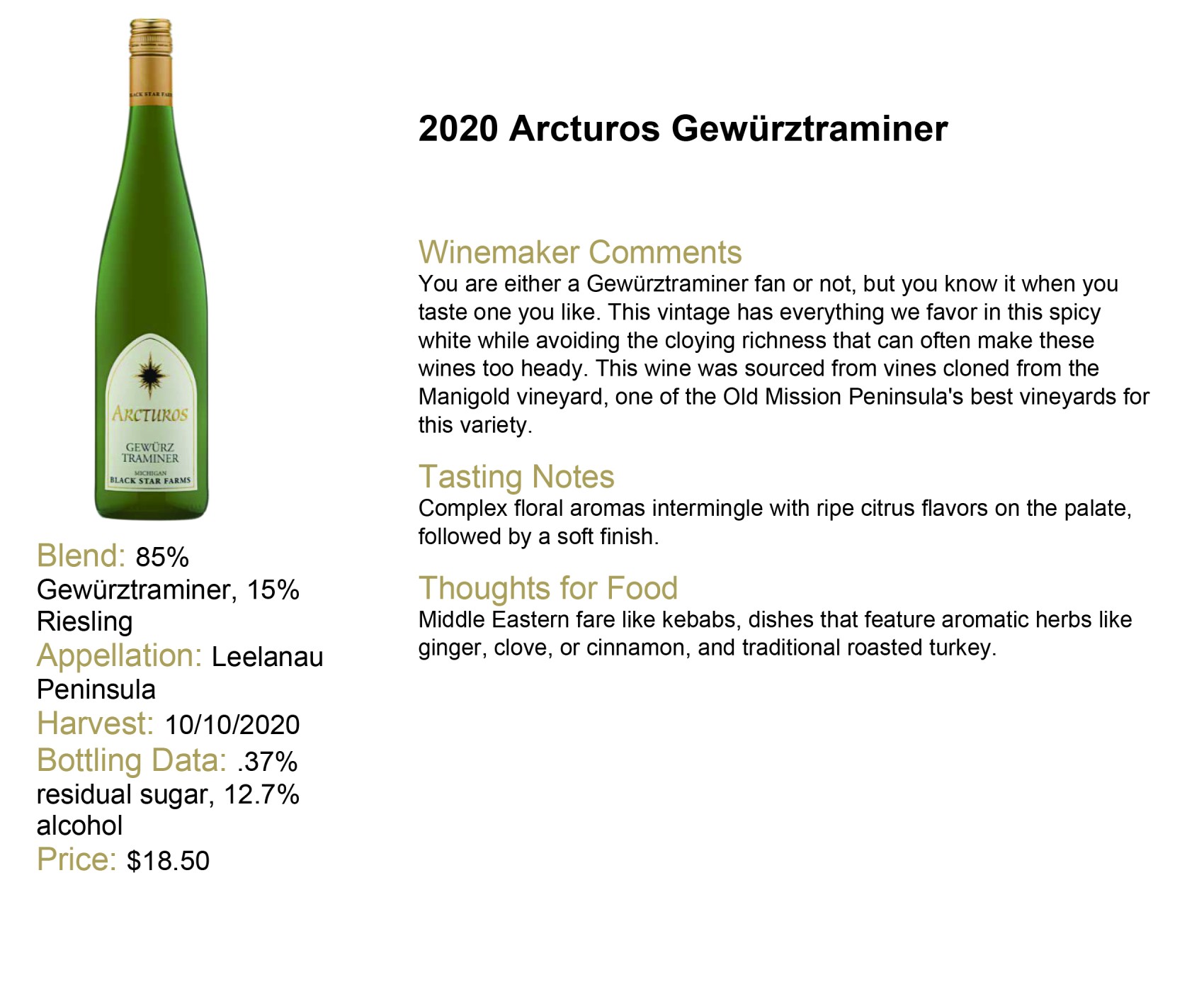 Wine Info GW 2020